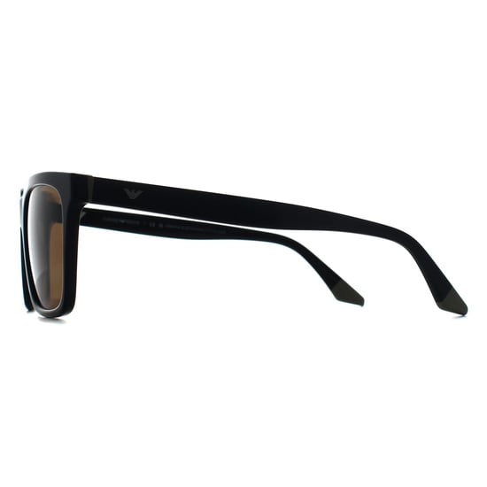 Emporio Armani EA4260 631373 schwarz/beige braun Sonnenbrille - Image 4