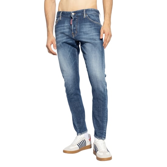 Dsquared2 Navy Blue Sexy Twist Jeans - Image 4