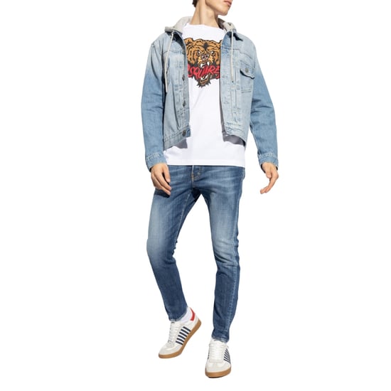 Dsquared2 Navy Blue Sexy Twist Jeans - Image 6