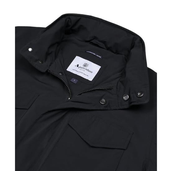 Aquascutum Active Stretch M-65 Schwarze Jacke - Image 3