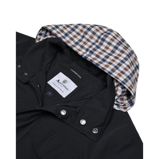 Aquascutum Active Stretch M-65 Schwarze Jacke - Image 4