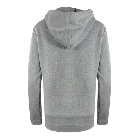 Moschino Kapuzenpullover Mit Kleinem Roten Herzlogo, Grau, Mit Reißverschluss - Image 3