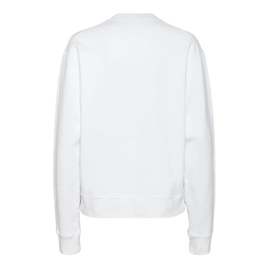 Dsquared2 Milano Logo Cool Fit Weißes Sweatshirt - Image 2