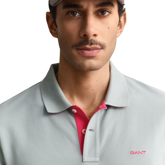 Gant Regular Contrast Pique Rugger Poloshirt - Image 4