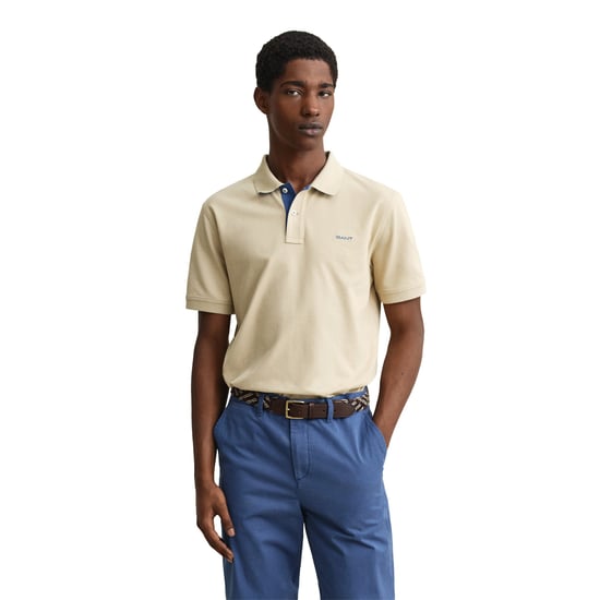 Gant Regular Contrast Pique Rugger Poloshirt - Image 2