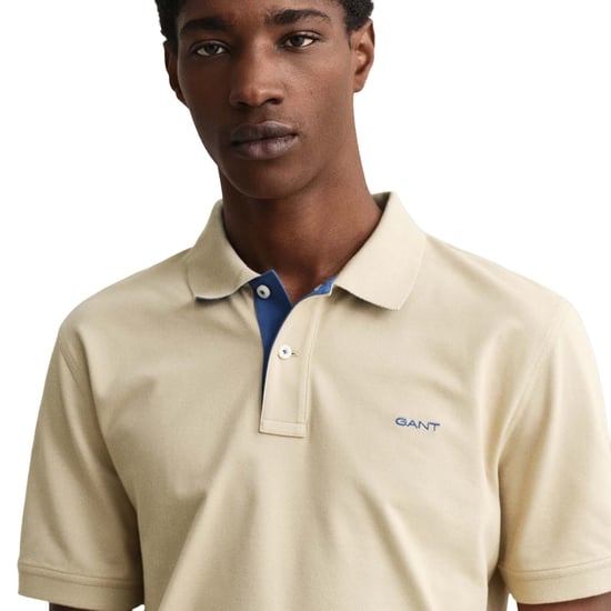 Gant Regular Contrast Pique Rugger Poloshirt - Image 4