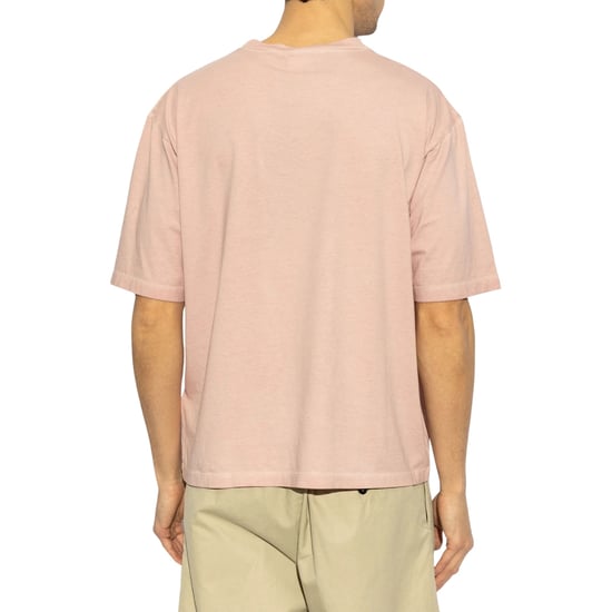 Dsquared2 Overlay Grafik-t-shirt Mit Lockerer Passform In Der Farbe Dusty Antic Rose - Image 3