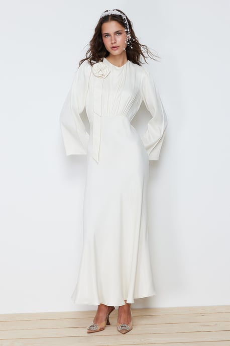 Schlichtes, langes, elegantes Maxikleid für Damen / Abendkleid - Image 1