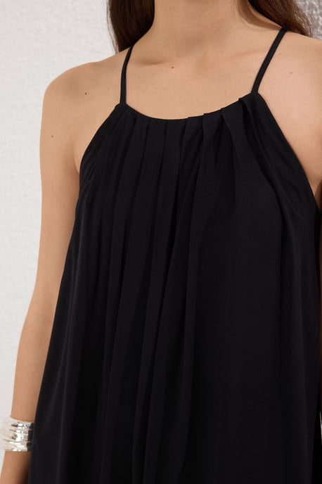 Gerades, locker fallendes Maxikleid für Damen, lässig/leger für den Alltag - Image 2