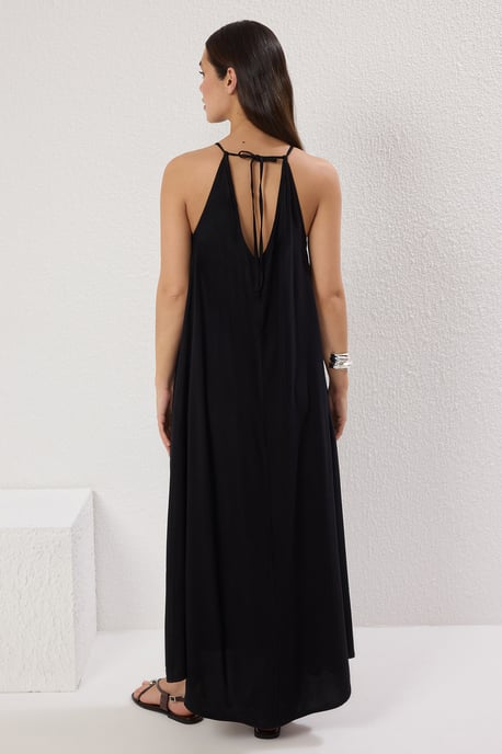 Gerades, locker fallendes Maxikleid für Damen, lässig/leger für den Alltag - Image 3