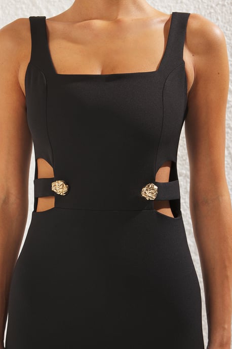 Schlichtes, ärmelloses Maxikleid für Damen, ideal für Abschlussfeiern, Ball und Abendveranstaltungen - Image 2