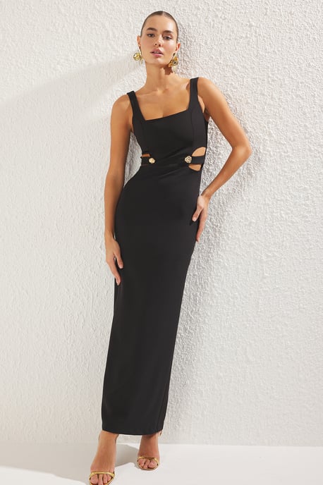 Schlichtes, ärmelloses Maxikleid für Damen, ideal für Abschlussfeiern, Ball und Abendveranstaltungen - Image 4