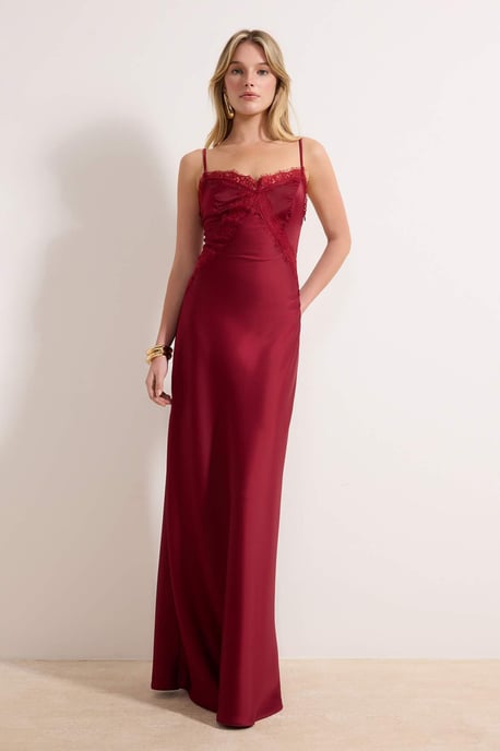 Lila, flaches, ärmelloses Maxikleid für Damen, ideal für Abschlussfeiern, Abiball und Abendveranstaltungen - Image 4
