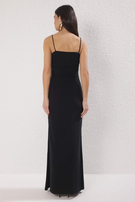 Ärmelloses, gerades Maxikleid für Damen, ideal für Abschlussfeiern/Ballabende & Abschlusskleider - Image 3