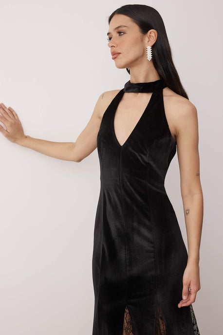 Elegantes, ärmelloses Maxikleid für Damen im Skater-Stil/Nachtkleid - Image 4
