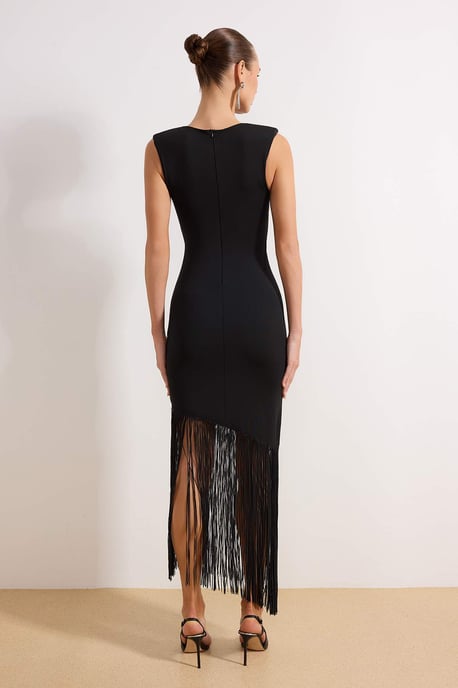 Elegantes, ärmelloses, figurbetontes Maxikleid für Damen – schick und figurbetont für den Abend - Image 3