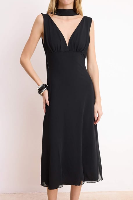 Damen Maxikleid mit Tiermotiv, ärmellos, lässig/alltagstauglich, A-Linie - Image 2