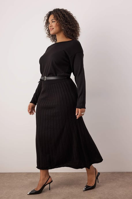 Curve Damen Maxikleid mit geradem Schnitt, A-Linie, lang, für Tag und Nacht, in Übergröße - Image 4