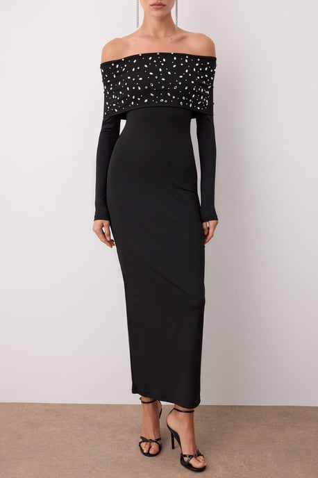 Elegantes, langes, figurbetontes Maxikleid für Damen – perfekt für den Abend. - Image 2