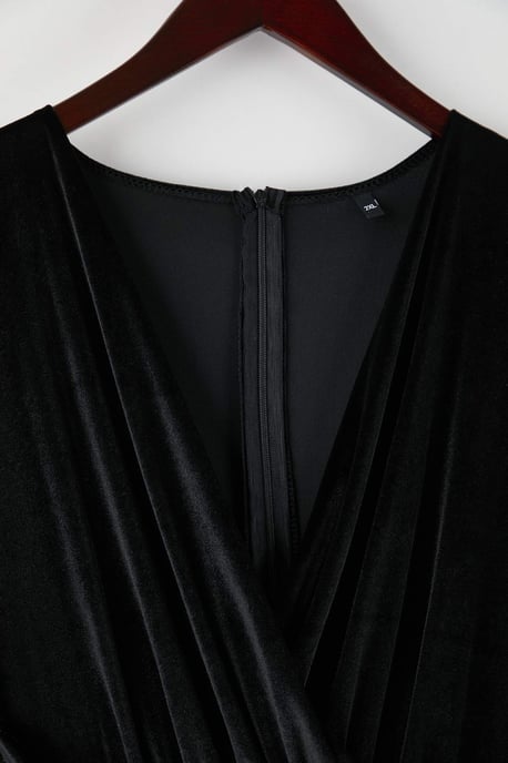 Curve Damen Maxikleid in Übergröße, gerade geschnitten, figurbetont, für Partys - Image 2
