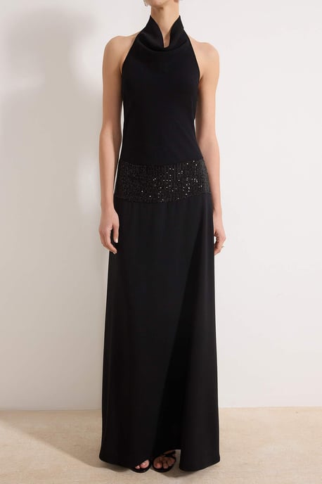 Elegantes, ärmelloses Maxikleid für Damen in A-Linie – perfekt für Abend und Ball. - Image 2