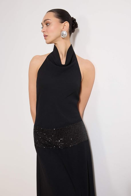 Elegantes, ärmelloses Maxikleid für Damen in A-Linie – perfekt für Abend und Ball. - Image 4