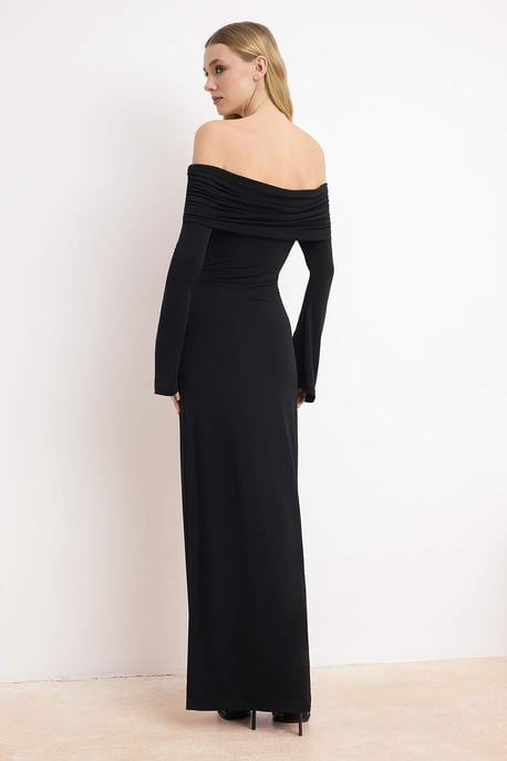Lange, flache Maxikleider für Damen, ideal für Abschlussfeiern, Ballkleider und Abendkleider - Image 3