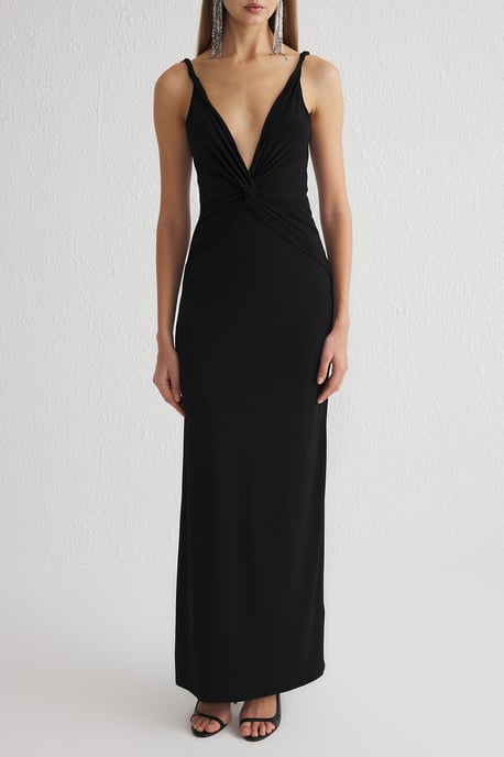 Schlichtes, ärmelloses Maxikleid für Damen, ideal für Abschlussfeiern, Ball und Abendveranstaltungen - Image 2