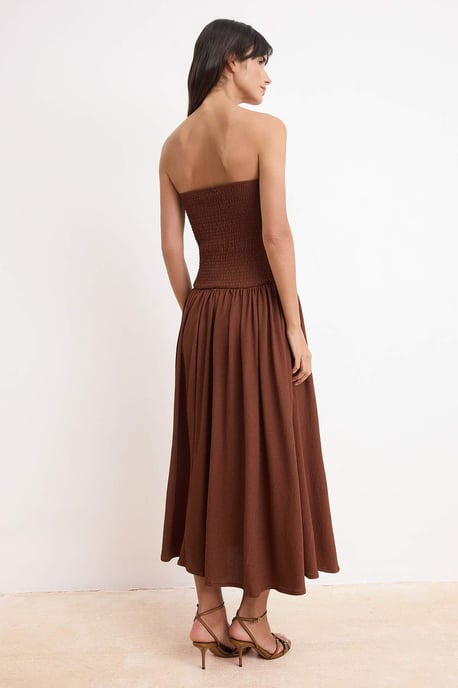 Ärmelloses, flaches Maxikleid im Skater-Stil für Damen - Image 3