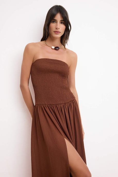 Ärmelloses, flaches Maxikleid im Skater-Stil für Damen - Image 4