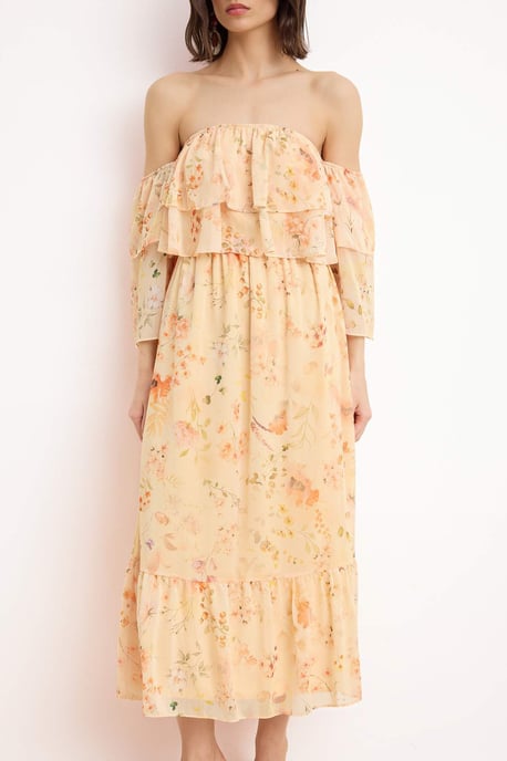 Damen-Maxikleid mit Blumenmuster, ärmellos, für Tag und Nacht - Image 2