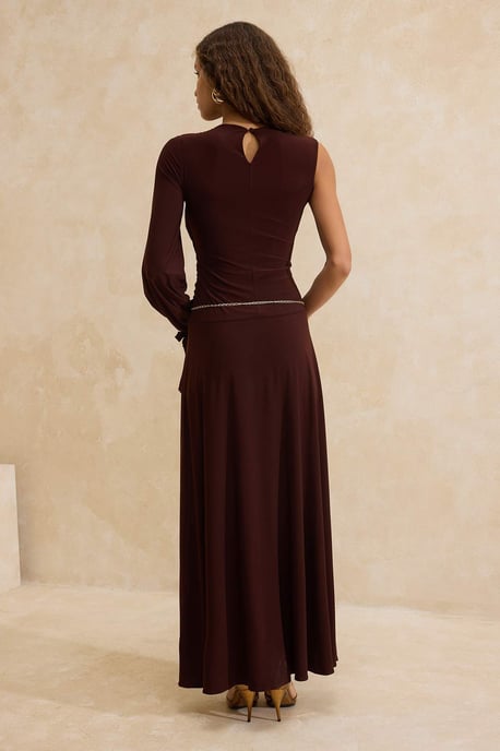 Langes, flaches Maxikleid für Damen, ideal für Abschlussfeiern, Ball und A-Linien-Abendkleider - Image 3