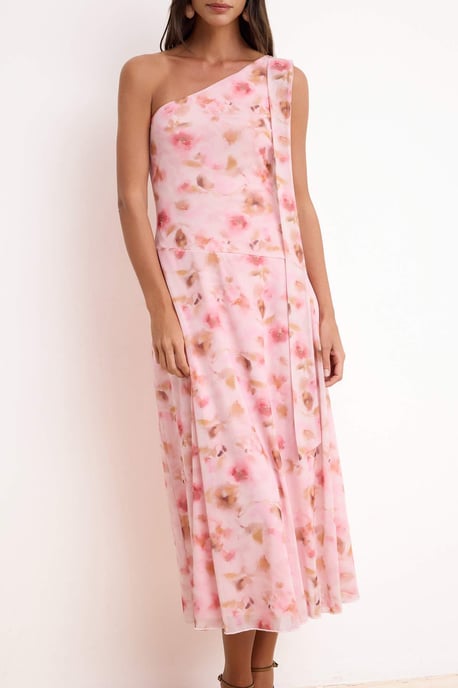 Abstrakt Maxi-Kleid für Damen, ärmellos, A-Linie - Image 2