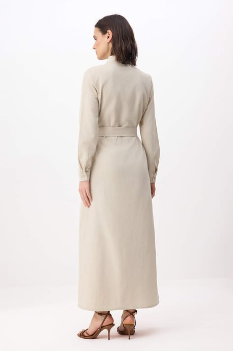Flaches, langes A-Linien-Hijab-Kleid für Damen - Image 3