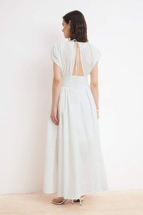 Ärmelloses, flaches Midi-Kleid für Damen - Image 3