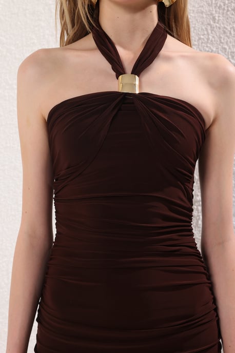 Ärmelloses, gerades Maxikleid für Damen – Partykleid - Image 2