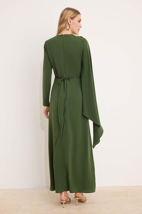 Elegantes, flaches Maxi-Abendkleid in A-Linie für Damen – modisch und elegant. - Image 3