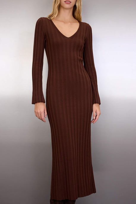 Damen-Maxikleid, flach, lang, figurbetont, für Tag und Nacht - Image 2