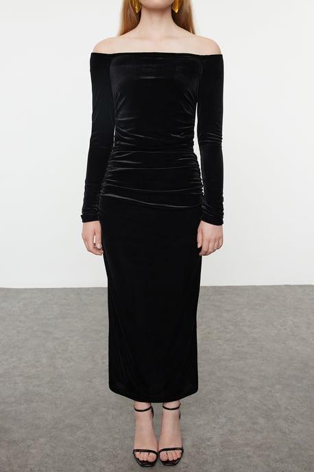 Gerade geschnittenes, mittellanges Cocktailkleid für Damen - Image 2