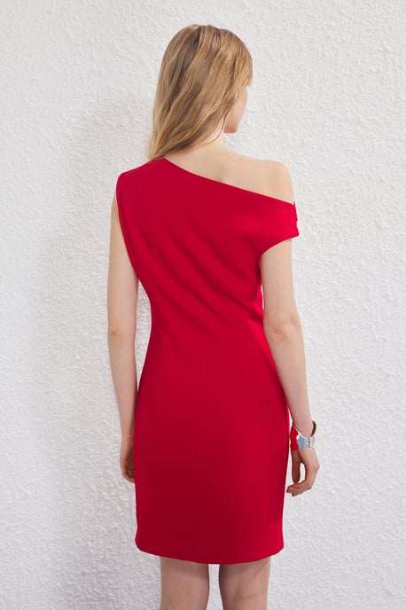Gerades, ärmelloses, elegantes, stylisches Mini-Abendkleid für Damen - Image 3