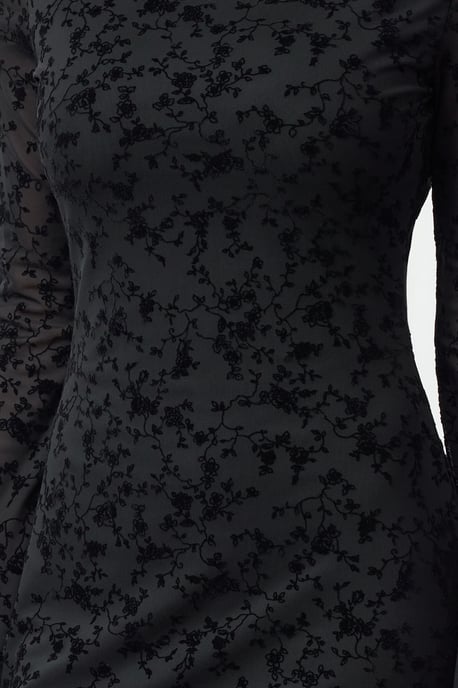 Damen Mini-Kleid, gerade geschnitten, lang, lässig/alltagstauglich, schmal geschnitten - Image 2