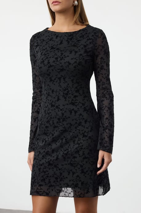Damen Mini-Kleid, gerade geschnitten, lang, lässig/alltagstauglich, schmal geschnitten - Image 3