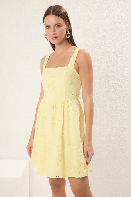 Ärmelloses, gerades Minikleid für Damen, lässig/alltagstauglich - Image 4
