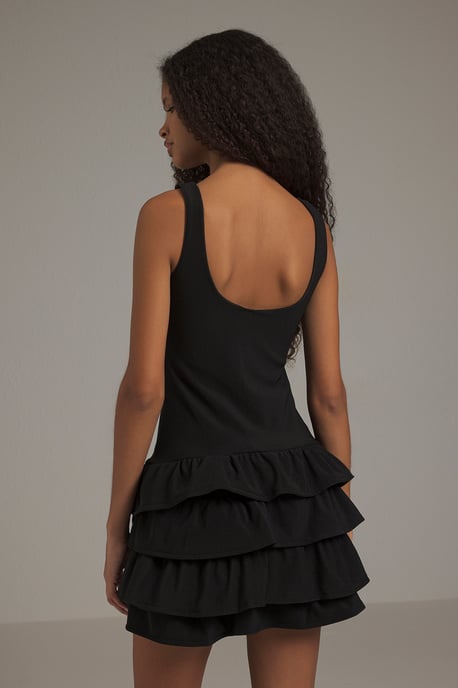 Damen Minikleid, ärmellos, gerade geschnitten, figurbetont, für Tag und Nacht - Image 3