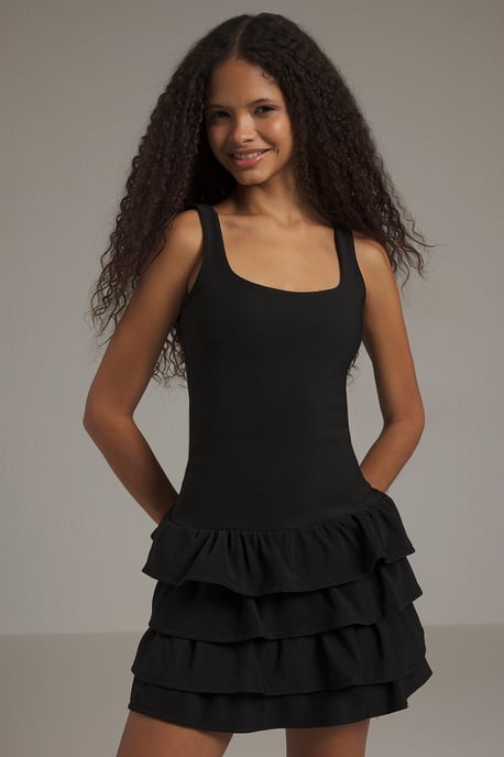 Damen Minikleid, ärmellos, gerade geschnitten, figurbetont, für Tag und Nacht - Image 4