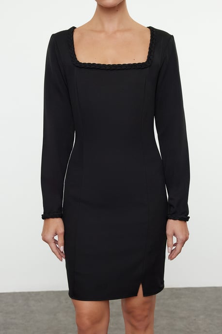 Damen Mini-Kleid, gerade geschnitten, lang, für Tag und Nacht - Image 2