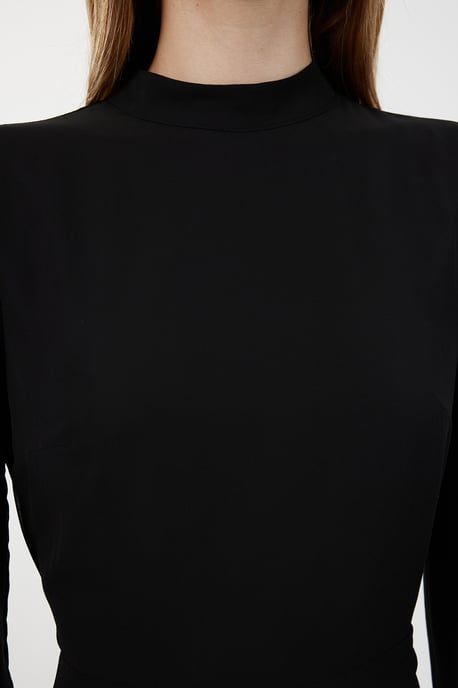 Bedrucktes Damen-Midikleid, lang, für Tag und Nacht - Image 3