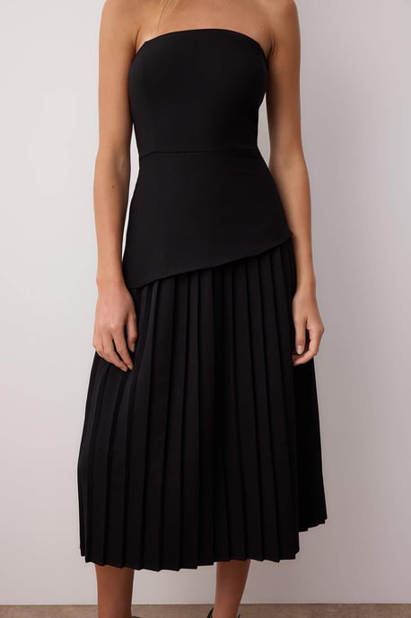 Ärmelloses, gerades A-Linien-Kleid für Damen, Midi-Länge, geeignet für Tag und Abend - Image 2