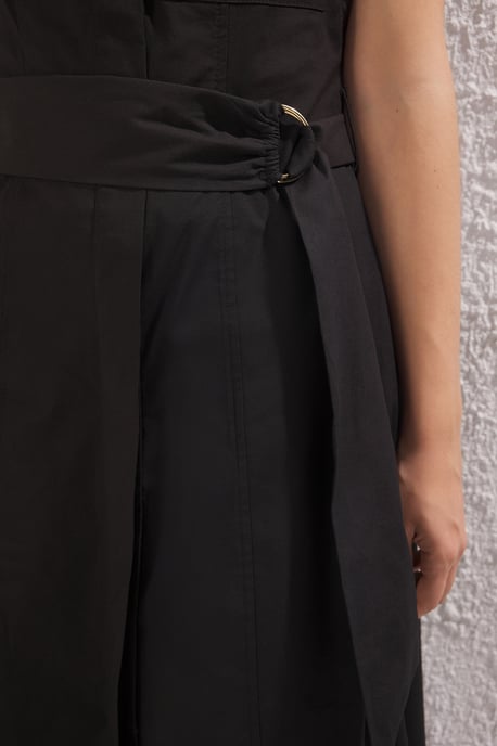Ärmelloses, gerades Damen-Midikleid für Freizeit und Alltag - Image 2
