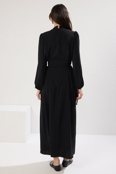 Langes, gerades Damen-Hijab-Kleid für Freizeit und Alltag - Image 3